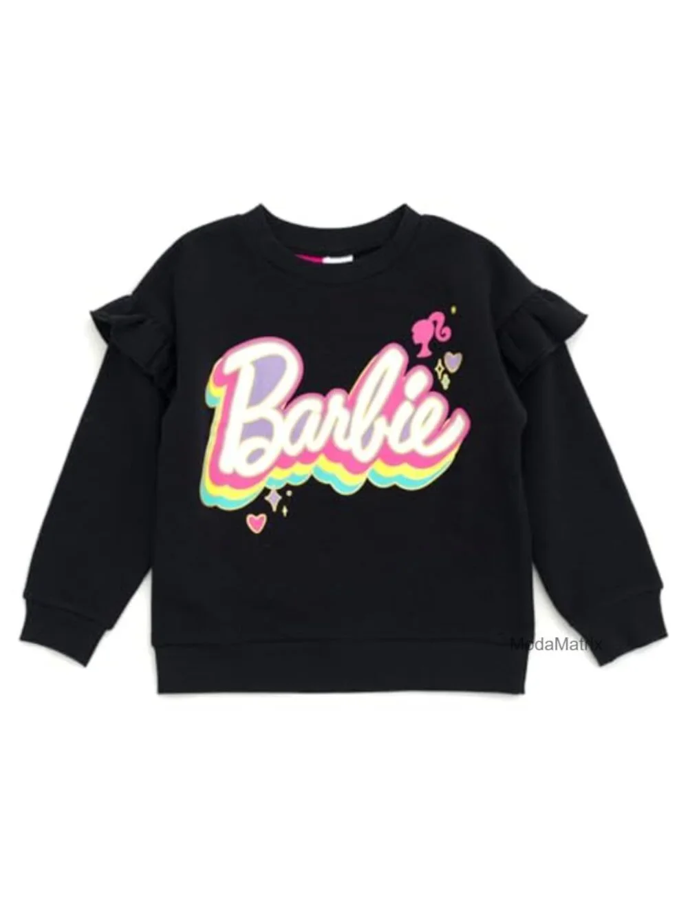 Girls' 2-Piece Fleece Sweatshirt and Joggers Set Toddler to Big Kid